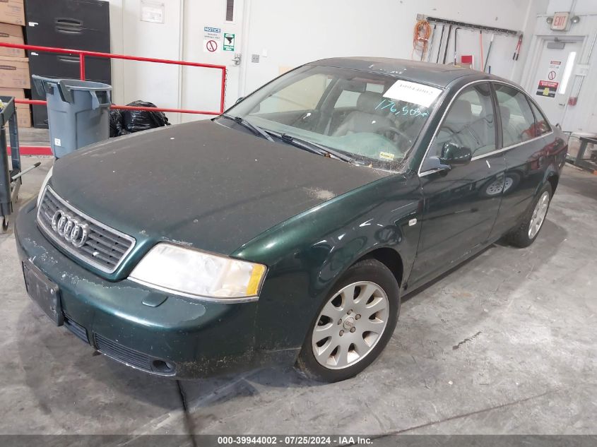 2000 Audi A6 2.8 Quattro VIN: WAUEH24B5YN013344 Lot: 39944002