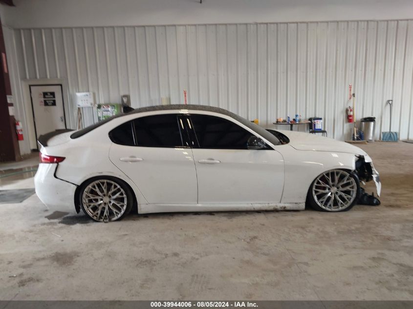 2020 Alfa Romeo Giulia Ti Sport Rwd VIN: ZARFAMBN6L7626595 Lot: 39944006