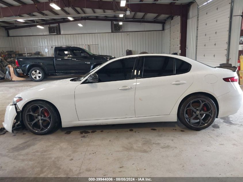 2020 Alfa Romeo Giulia Ti Sport Rwd VIN: ZARFAMBN6L7626595 Lot: 39944006