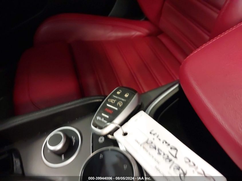 2020 Alfa Romeo Giulia Ti Sport Rwd VIN: ZARFAMBN6L7626595 Lot: 39944006