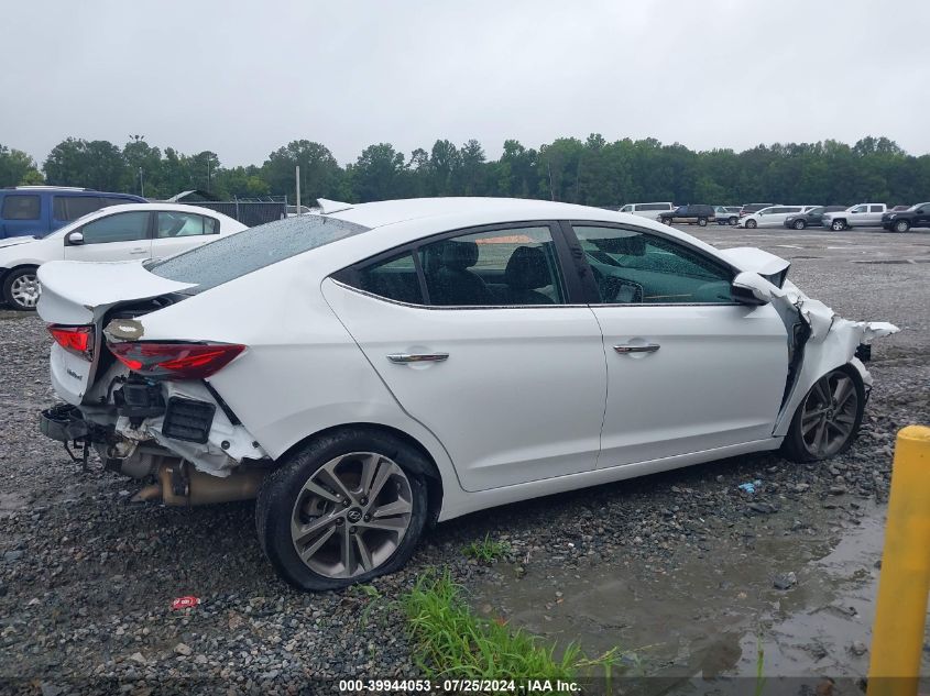 2017 Hyundai Elantra Limited VIN: 5NPD84LF6HH009589 Lot: 39944053