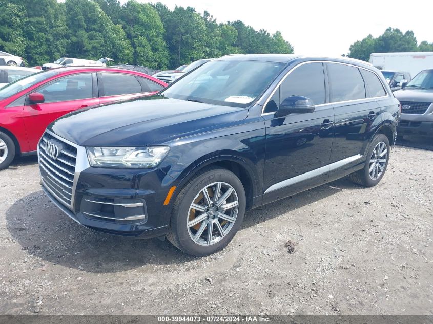 2018 Audi Q7 3.0T Premium VIN: WA1LAAF78JD000644 Lot: 39944073