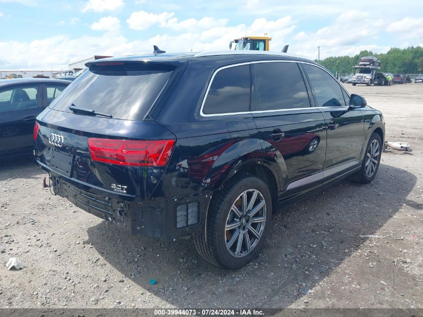 2018 Audi Q7 3.0T Premium VIN: WA1LAAF78JD000644 Lot: 39944073