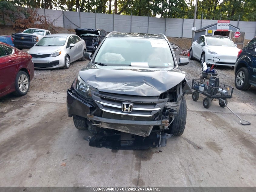 2013 Honda Cr-V Exl VIN: 2HKRM4H73DH662104 Lot: 39944078