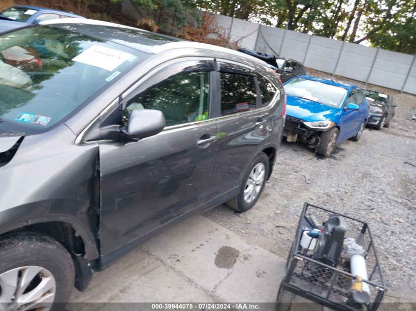 2013 Honda Cr-V Exl VIN: 2HKRM4H73DH662104 Lot: 39944078