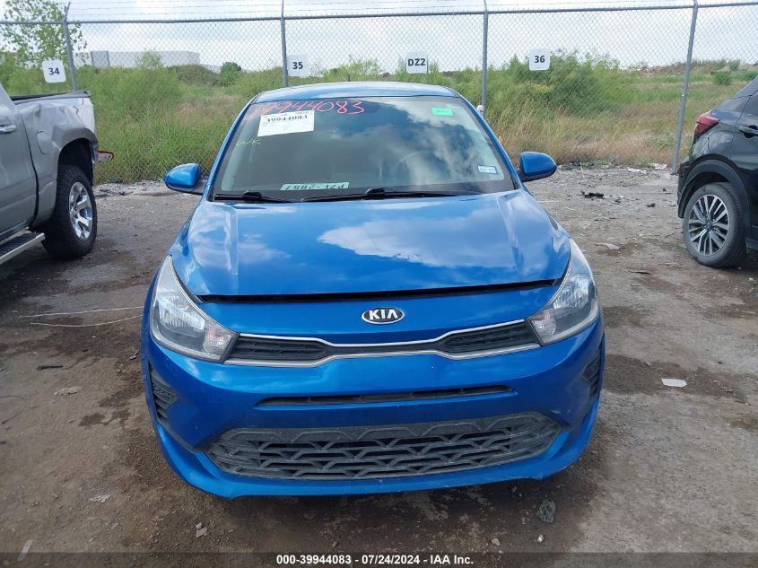 2021 Kia Rio S VIN: 3KPA24AD4ME377001 Lot: 39944083