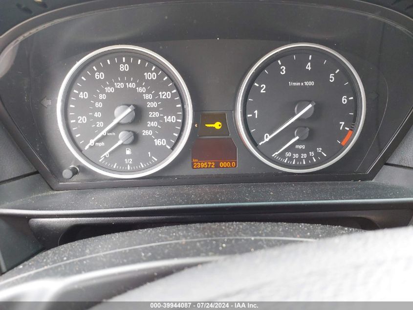 2008 BMW 535Xi VIN: WBANV93558CZ62661 Lot: 39944087