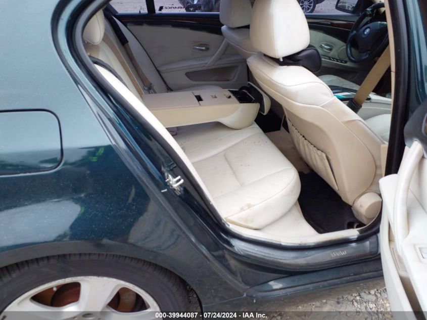 2008 BMW 535Xi VIN: WBANV93558CZ62661 Lot: 39944087