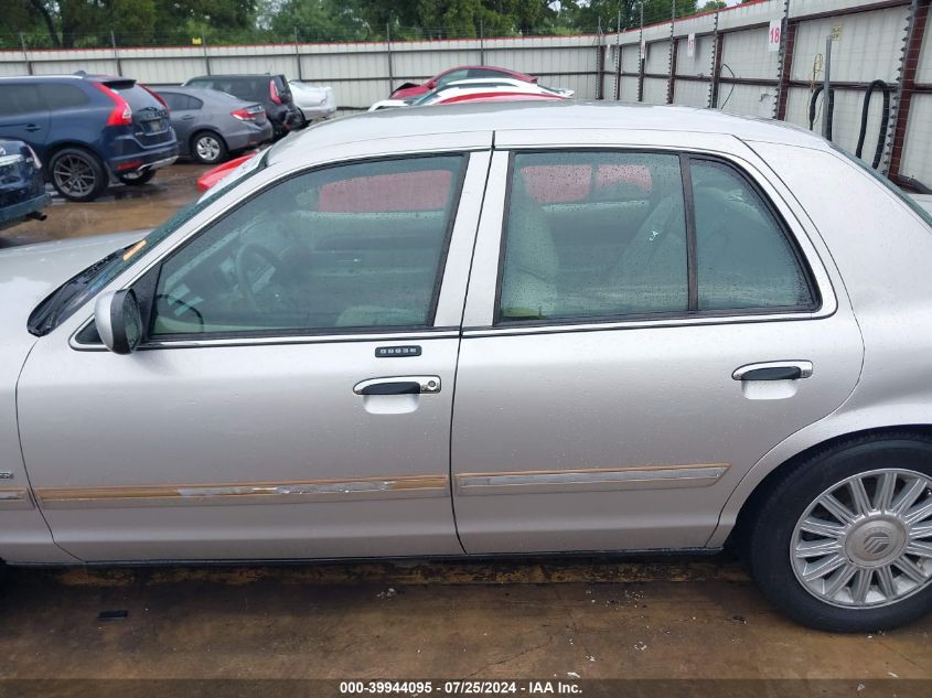 2009 Mercury Grand Marquis Ls (Fleet Only) VIN: 2MEHM75V89X602016 Lot: 39944095