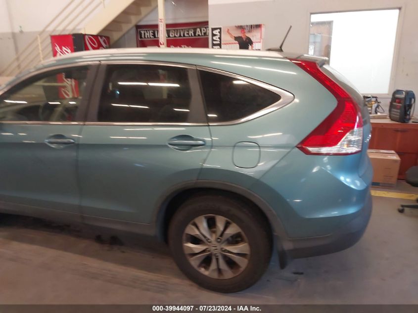 2014 Honda Cr-V Ex-L VIN: 2HKRM4H75EH648187 Lot: 39944097