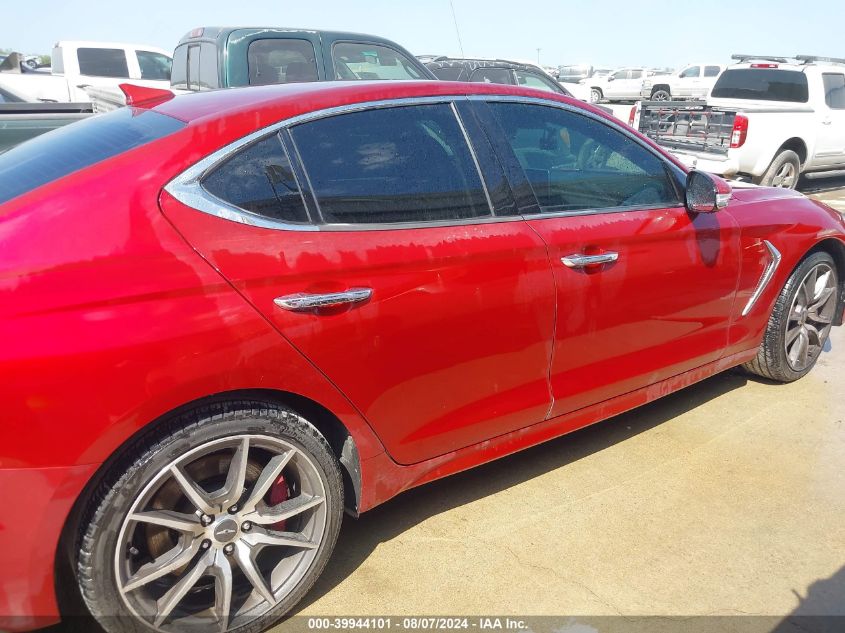 2019 Genesis G70 2.0T Sport VIN: KMTG24LA7KU031103 Lot: 39944101