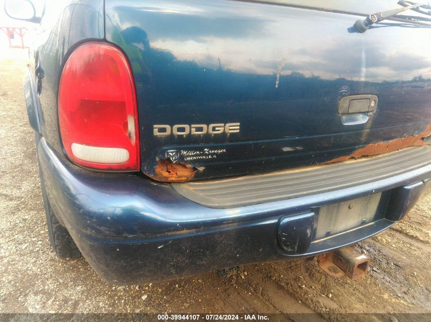 2000 Dodge Durango VIN: 1B4HS28N7YF272396 Lot: 39944107