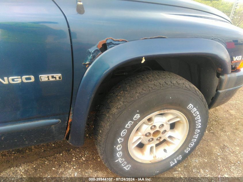 2000 Dodge Durango VIN: 1B4HS28N7YF272396 Lot: 39944107