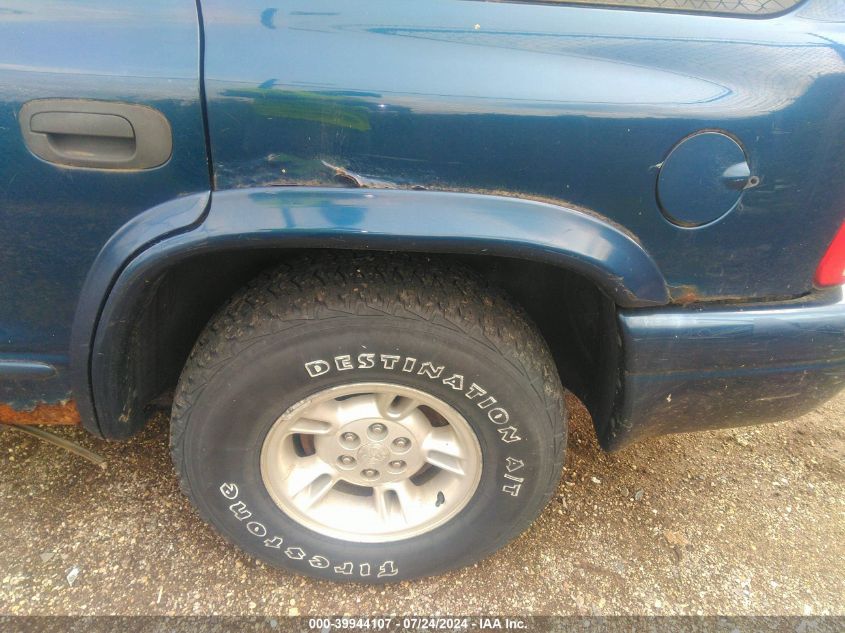 2000 Dodge Durango VIN: 1B4HS28N7YF272396 Lot: 39944107