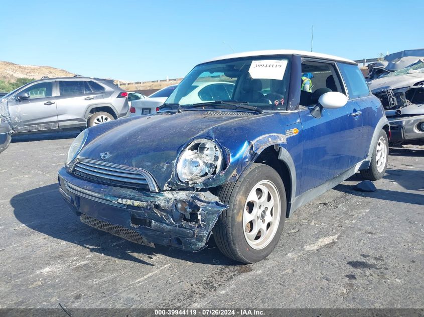 2004 Mini Cooper VIN: WMWRC33404TJ56703 Lot: 39944119