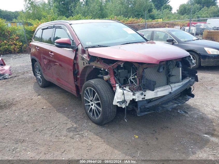 5TDJZRFH6JS817919 2018 TOYOTA HIGHLANDER - Image 1