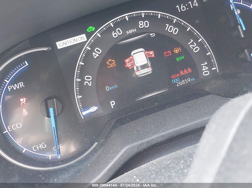 2019 Toyota Rav4 Hybrid Xse VIN: 2T3EWRFV6KW031327 Lot: 39944144