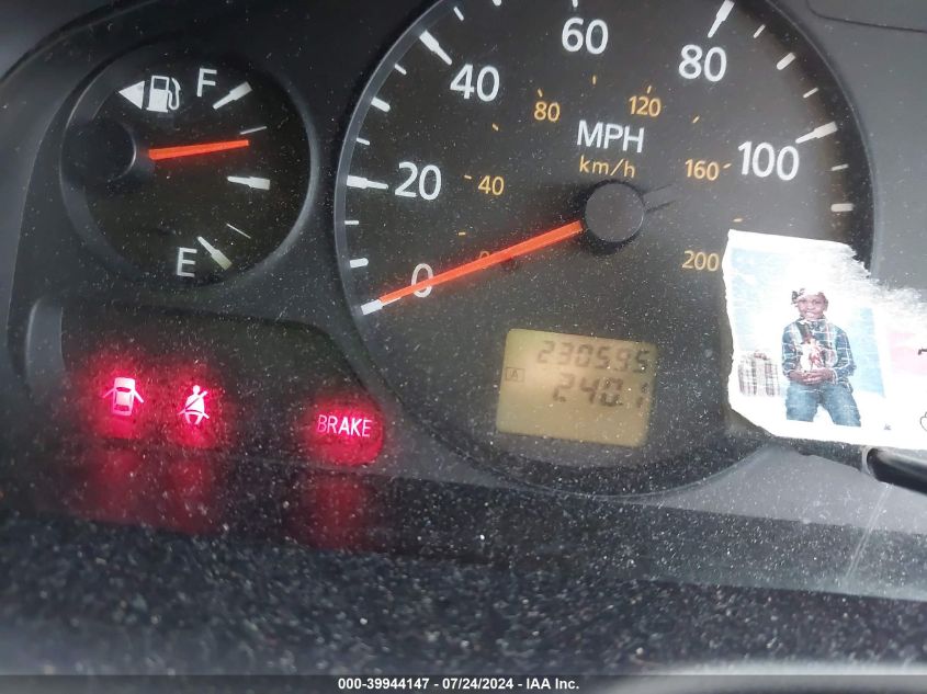 2005 Nissan Sentra 1.8/1.8S VIN: 3N1CB51D25L539352 Lot: 39944147