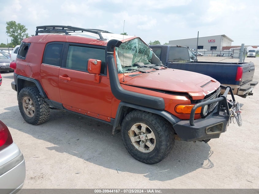 2007 Toyota Fj Cruiser VIN: JTEBU11F970003183 Lot: 39944167