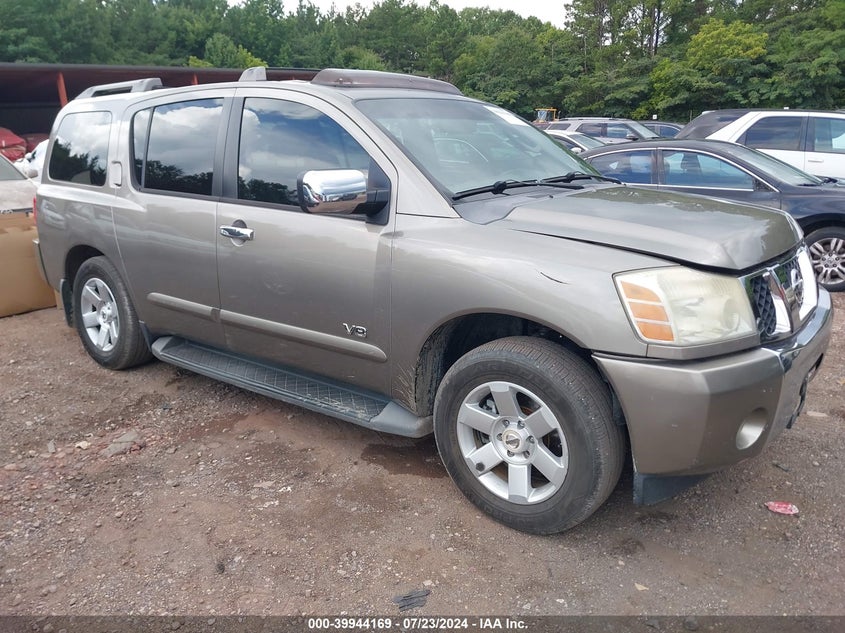 2007 Nissan Armada Le VIN: 5N1BA08A27N718158 Lot: 39944169