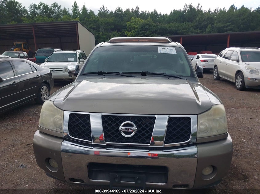 2007 Nissan Armada Le VIN: 5N1BA08A27N718158 Lot: 39944169
