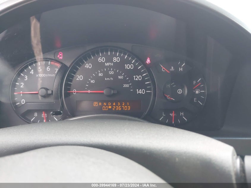 2007 Nissan Armada Le VIN: 5N1BA08A27N718158 Lot: 39944169