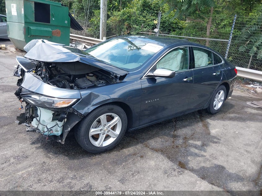 VIN 1G1ZC5ST8KF119166 2019 CHEVROLET MALIBU 1FL