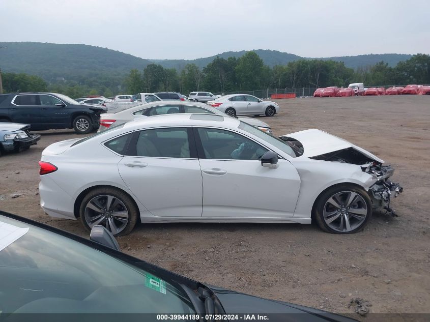 2021 Acura Tlx Advance Package VIN: 19UUB6F64MA001552 Lot: 39944189