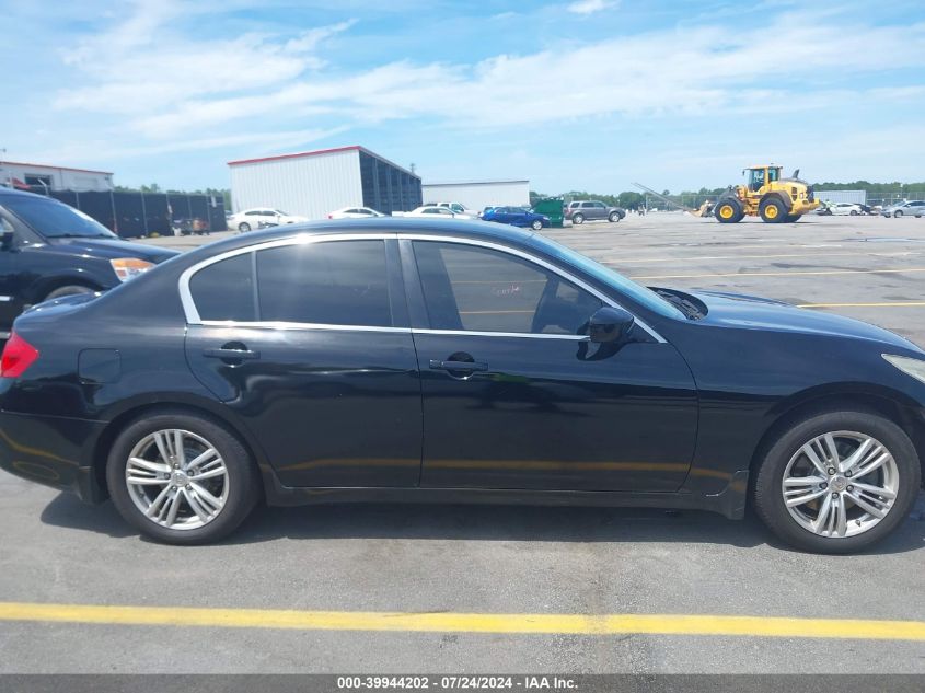 2013 Infiniti G37 Journey VIN: JN1CV6AP2DM723928 Lot: 39944202