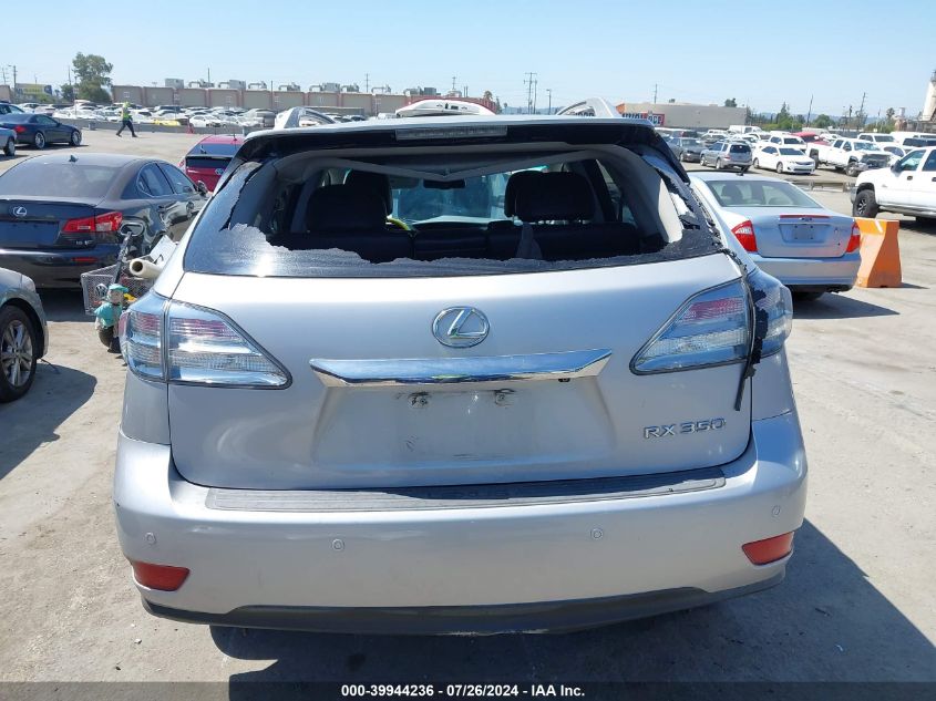2012 Lexus Rx 350 350 VIN: 2T2ZK1BA3CC065086 Lot: 39944236
