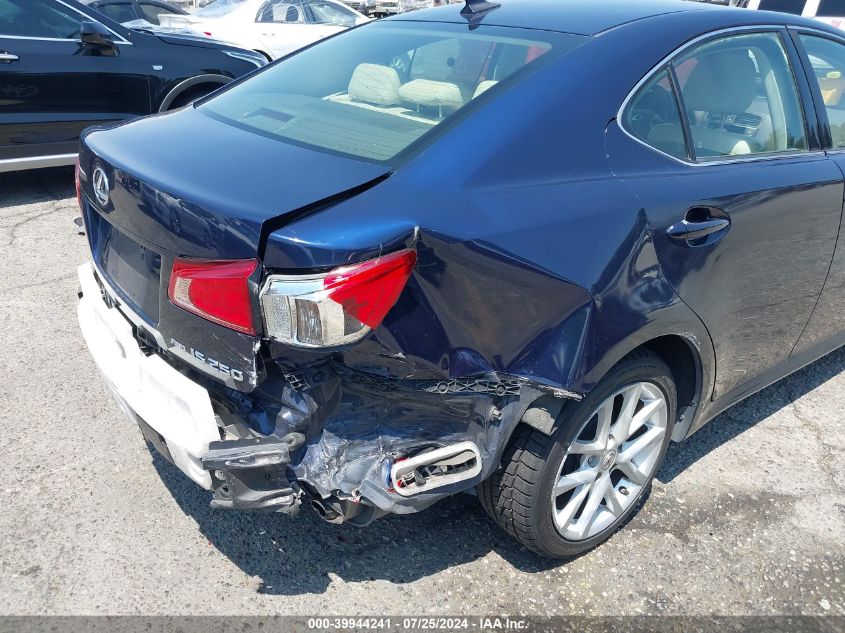 2011 Lexus Is 250 VIN: JTHCF5C25B5045185 Lot: 39944241