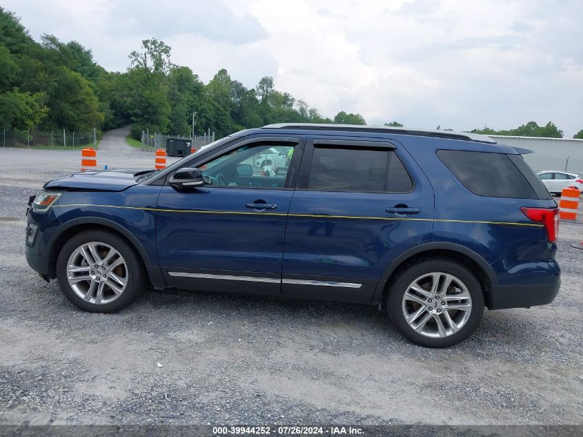 2016 Ford Explorer Xlt VIN: 1FM5K7D88GGB85498 Lot: 39944252