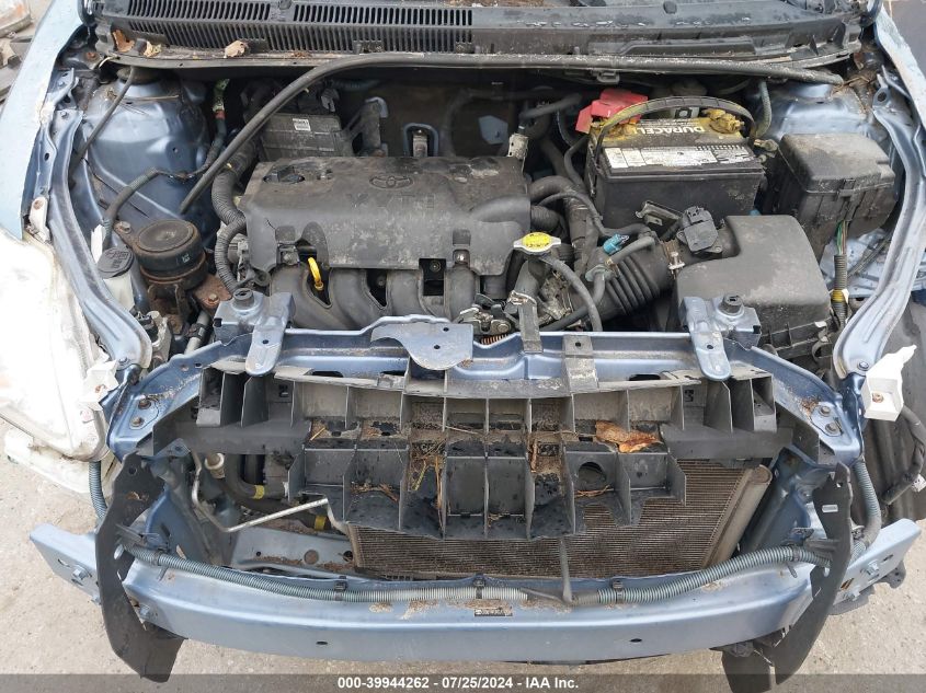 2012 Toyota Yaris VIN: JTDBT4K3XCL017048 Lot: 39944262