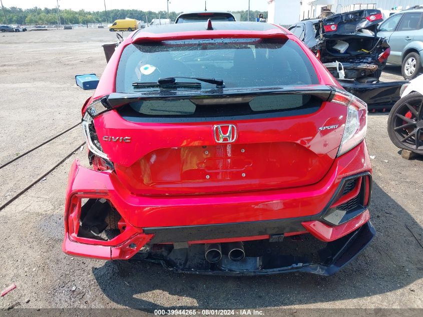 2020 Honda Civic Sport VIN: SHHFK7H40LU223938 Lot: 39944265