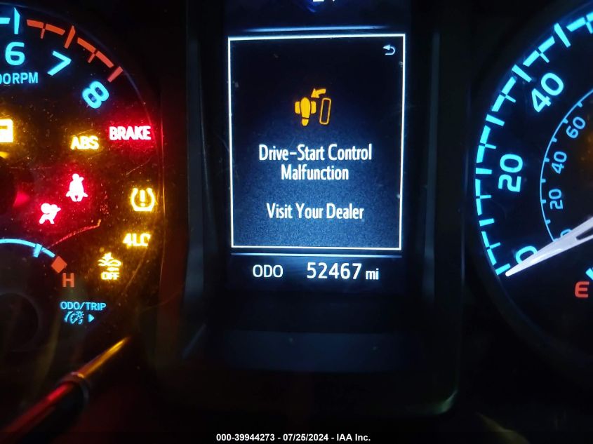 2020 Toyota Tacoma Trd Off-Road VIN: 5TFCZ5AN9LX237821 Lot: 39944273