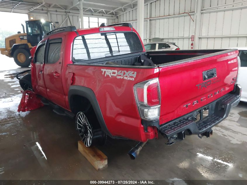 2020 Toyota Tacoma Trd Off-Road VIN: 5TFCZ5AN9LX237821 Lot: 39944273