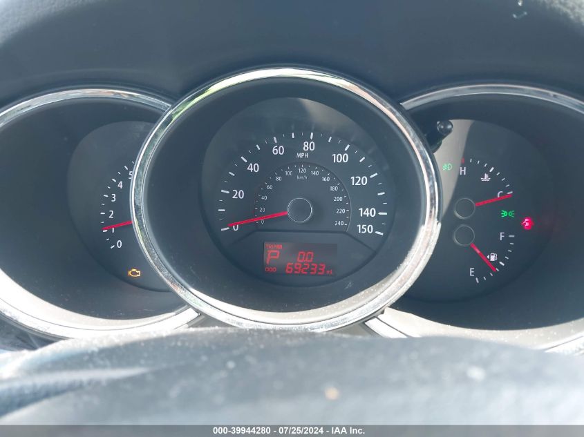 2012 Kia Sorento Lx VIN: 5XYKT3A67CG230346 Lot: 39944280