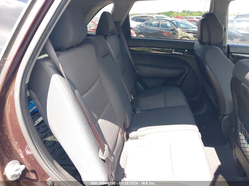 2012 Kia Sorento Lx VIN: 5XYKT3A67CG230346 Lot: 39944280