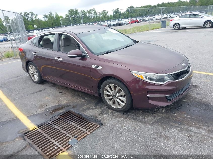 5XXGT4L36GG006834 2016 KIA OPTIMA - Image 1