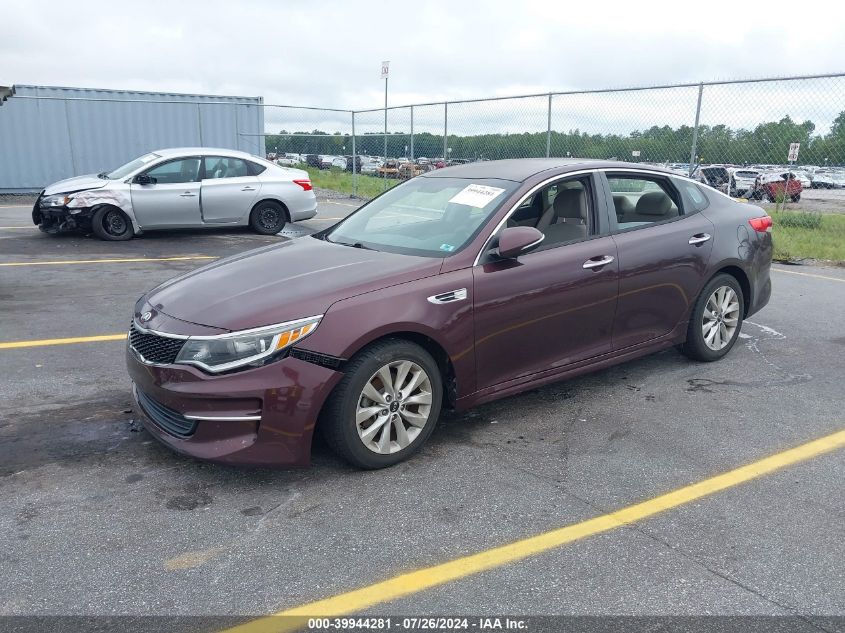 5XXGT4L36GG006834 2016 KIA OPTIMA - Image 2