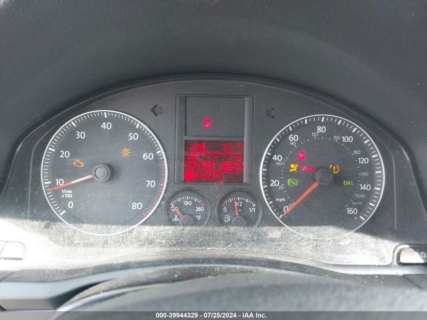 2009 Volkswagen Jetta S VIN: 3VWHM71K49M022252 Lot: 39944329