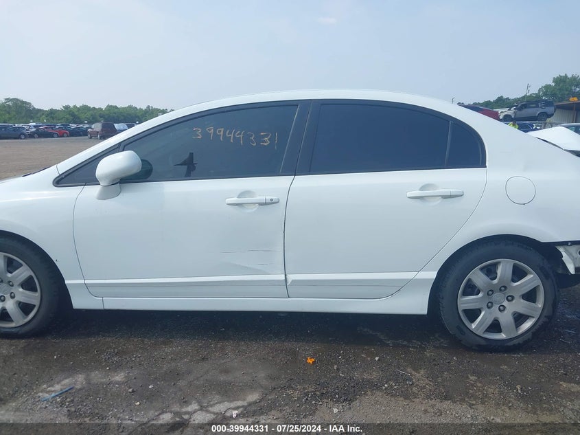 2010 Honda Civic Lx VIN: 2HGFA1F57AH567093 Lot: 39944331