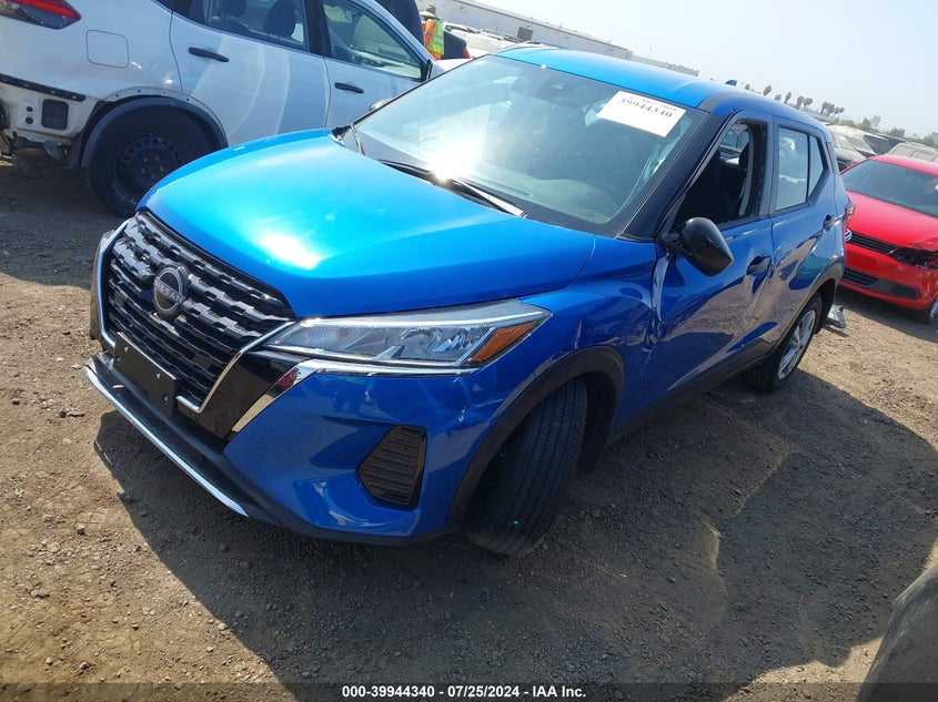 VIN 3N1CP5BV2RL540614 2024 NISSAN KICKS S XTRONIC CVT