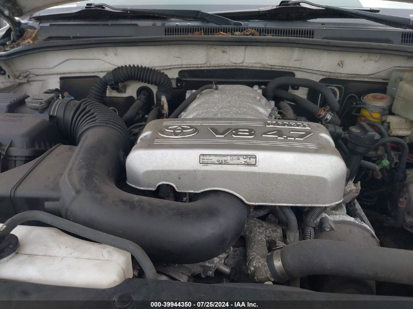 2004 Toyota 4Runner Sr5 Sport V8/Sr5 V8 VIN: JTEBT14R240043187 Lot: 39944350