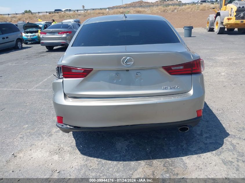 2014 Lexus Is 250 VIN: JTHBF1D28E5040974 Lot: 39944376