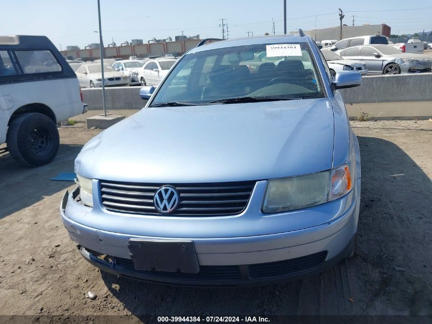 1999 Volkswagen Passat Gls VIN: WVWNA63B1XE515038 Lot: 39944384