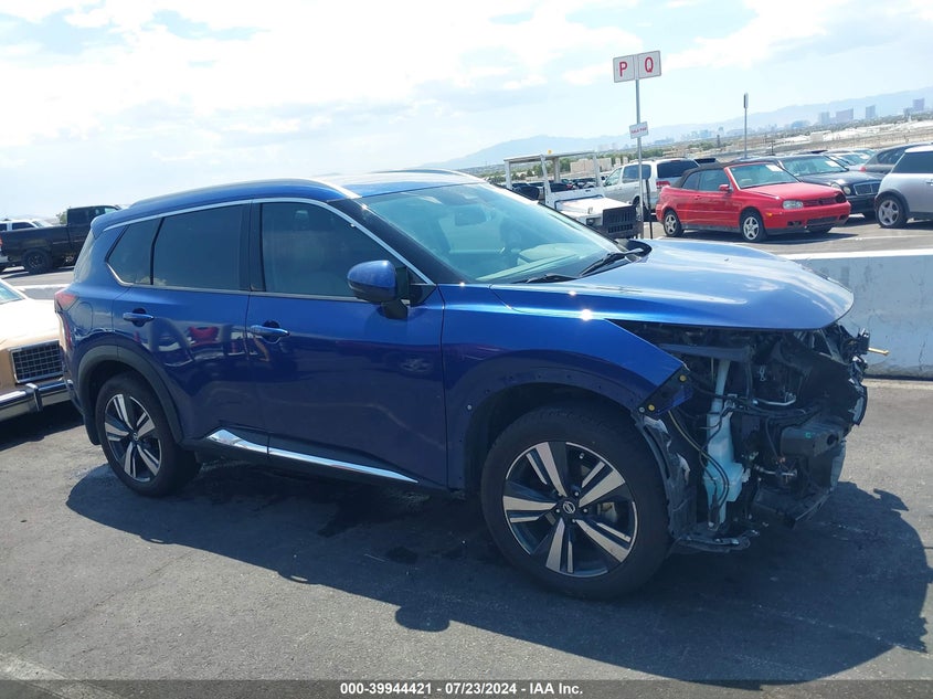 2021 Nissan Rogue Sl Fwd VIN: 5N1AT3CA1MC752128 Lot: 39944421