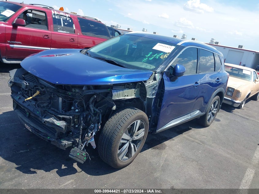 2021 Nissan Rogue Sl Fwd VIN: 5N1AT3CA1MC752128 Lot: 39944421
