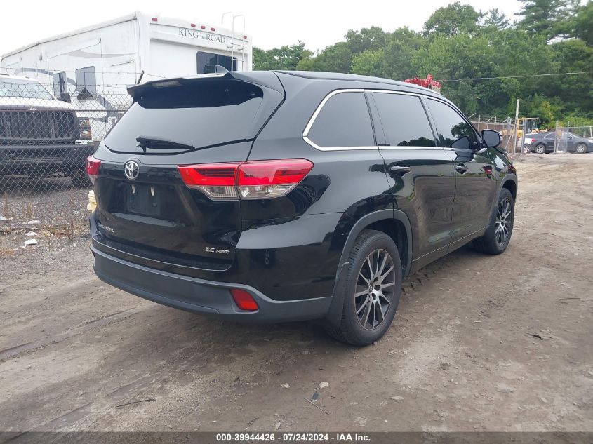 2018 TOYOTA HIGHLANDER SE - 5TDJZRFH7JS546045