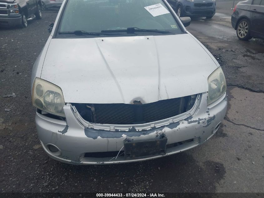 2007 Mitsubishi Galant Es/Se VIN: 4A3AB36F17E080432 Lot: 39944433